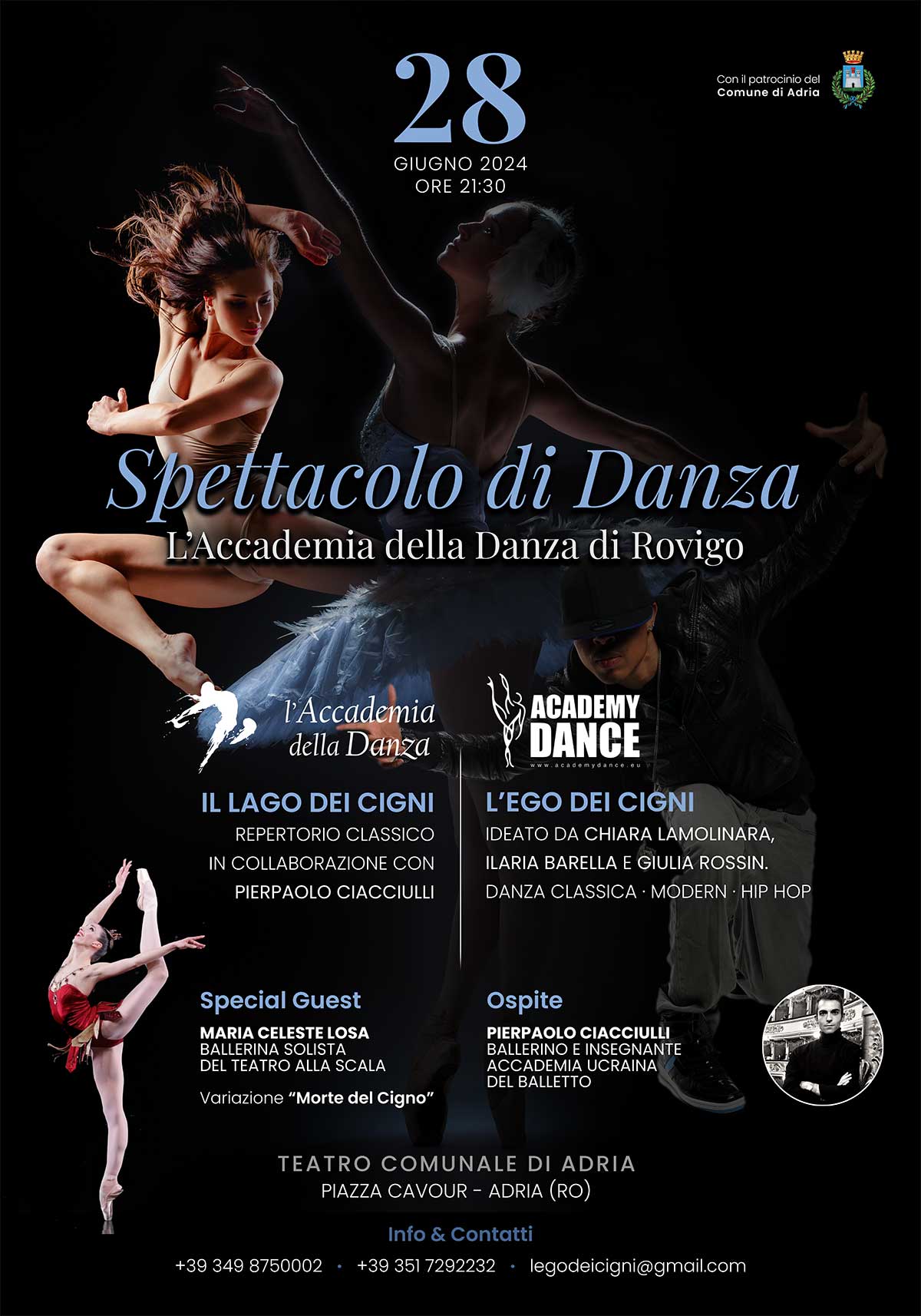 Spettacolo di Danza: "Il Lago dei Cigni" a Teatro Comunale di Adria